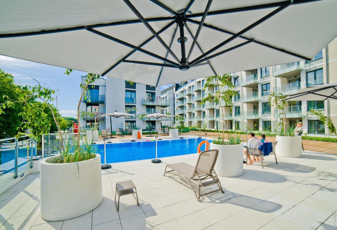 Porty B103 Nadmorskie Tarasy Pool Sauna Parking Kołobrzeg Exterior foto