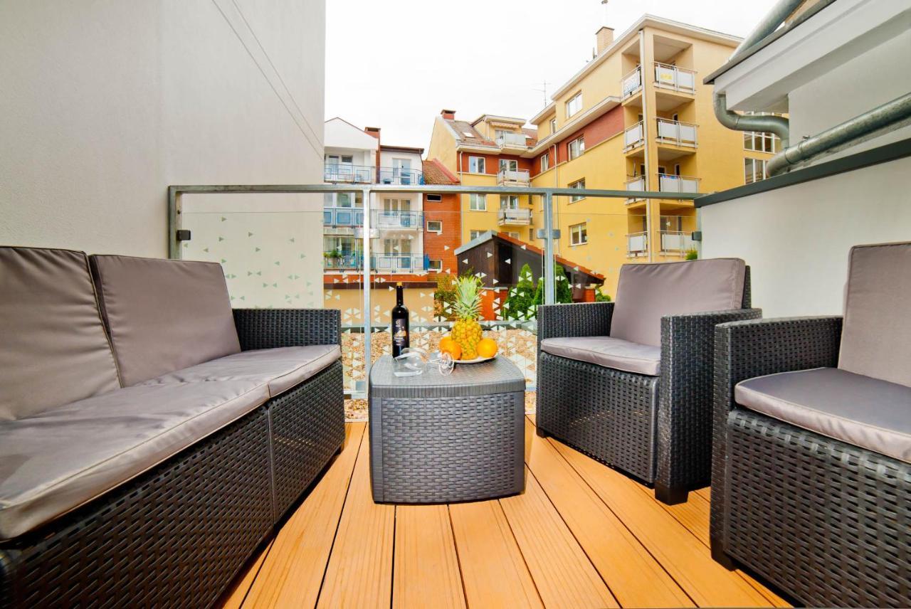 Porty B103 Nadmorskie Tarasy Pool Sauna Parking Kołobrzeg Exterior foto